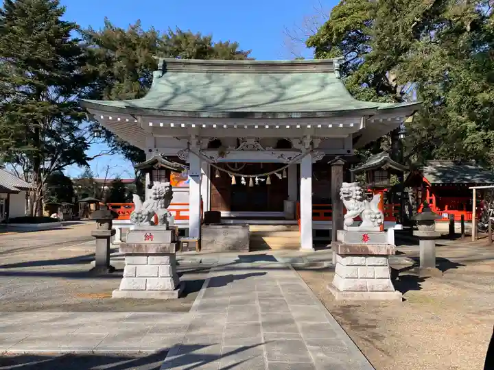 白岡八幡神社の本殿・本堂