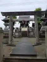 白山社の鳥居