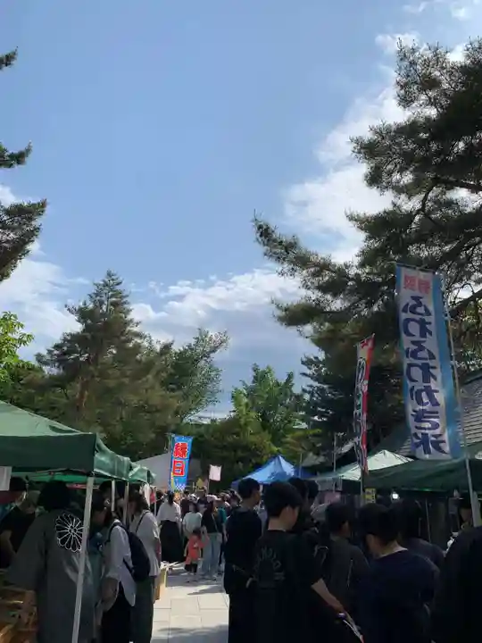北見神社のお祭り