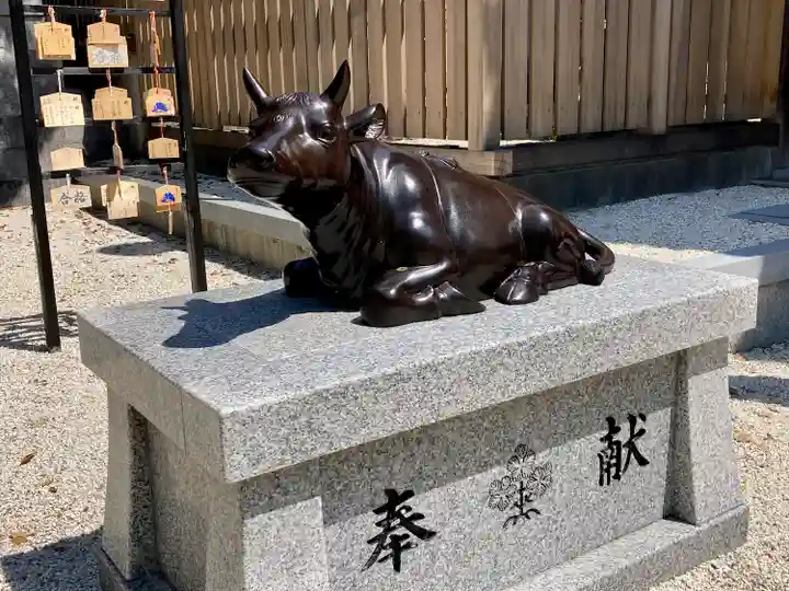 諏訪神社の狛犬