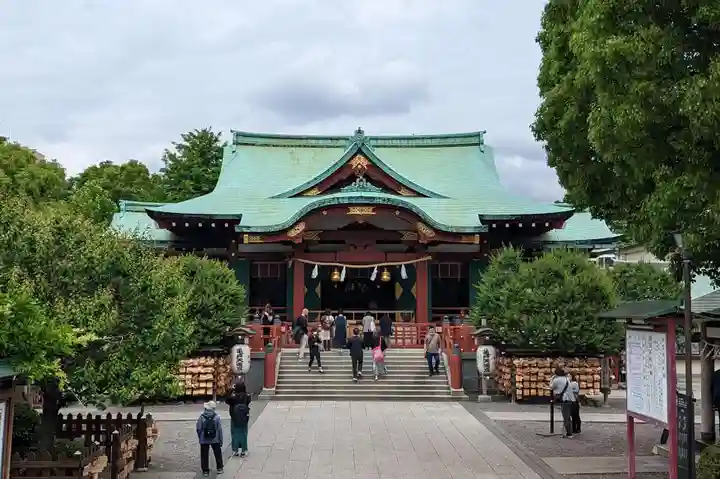 亀戸天神社の本殿・本堂