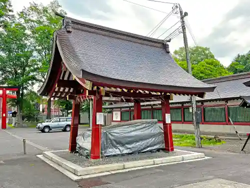 北海道護國神社の手水舎