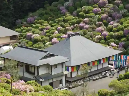 塩船観音寺の景色