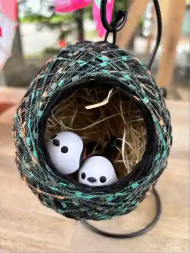 札幌諏訪神社の像