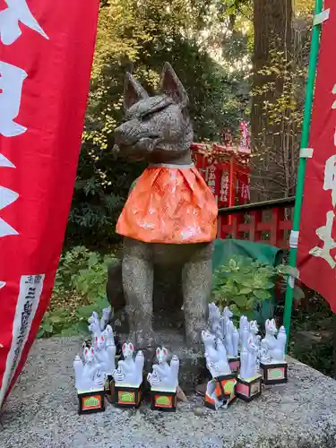 佐助稲荷神社の狛犬