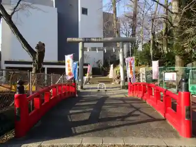駒繋神社の鳥居