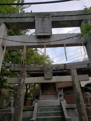 菅原神社の鳥居