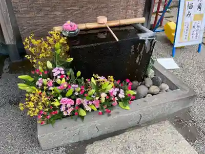 上尾御嶽神社の手水舎