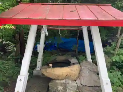 南豪神社の手水舎