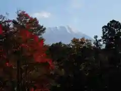 人穴浅間神社の景色