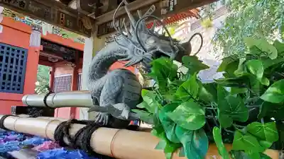 楽法寺(雨引観音)の手水舎