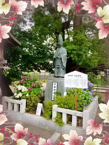 阿部野神社の像