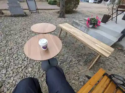 諏訪神社の食事