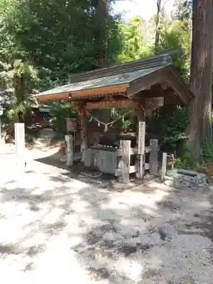 那須神社の手水舎