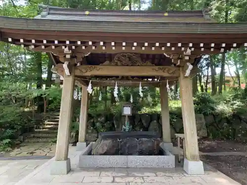 富士山東口本宮 冨士浅間神社の手水