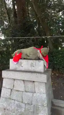 北野天満宮の狛犬