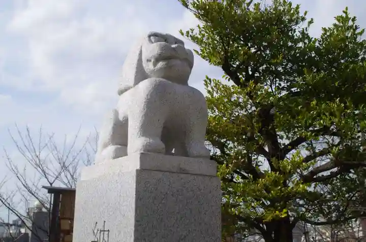 赤城神社の狛犬