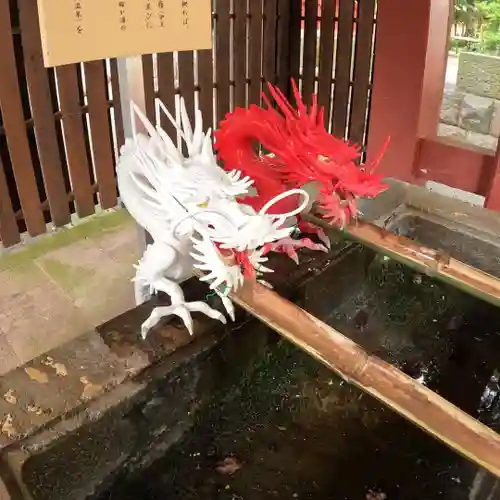 伊豆山神社の手水