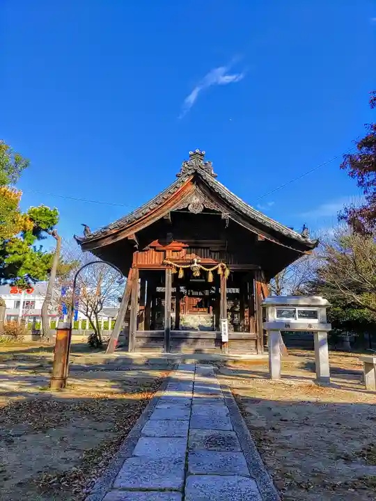 八劔社(中島新町八劔社)の本殿・本堂
