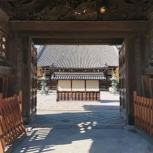 願泉寺（貝塚御坊）の山門