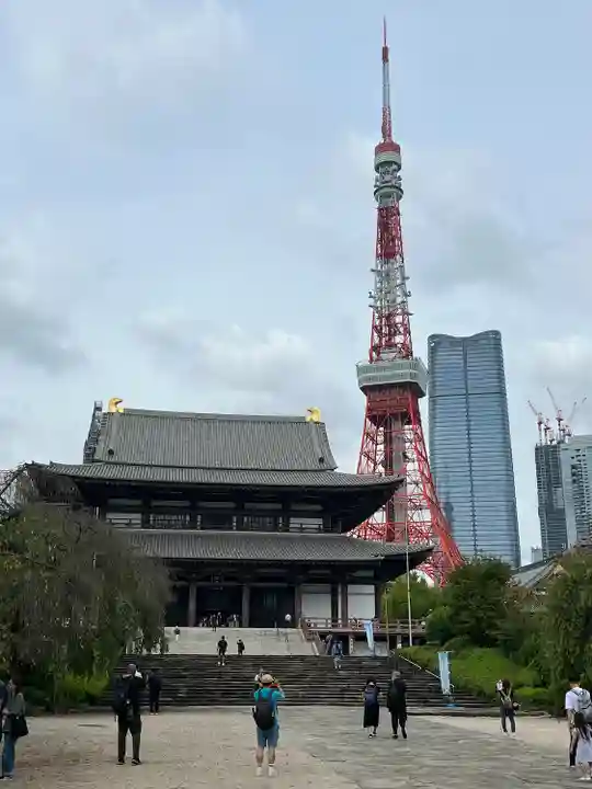 増上寺の本殿・本堂