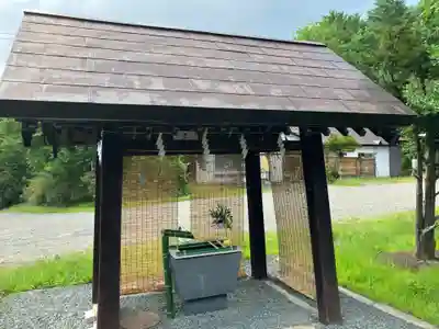 留辺蘂神社の手水舎