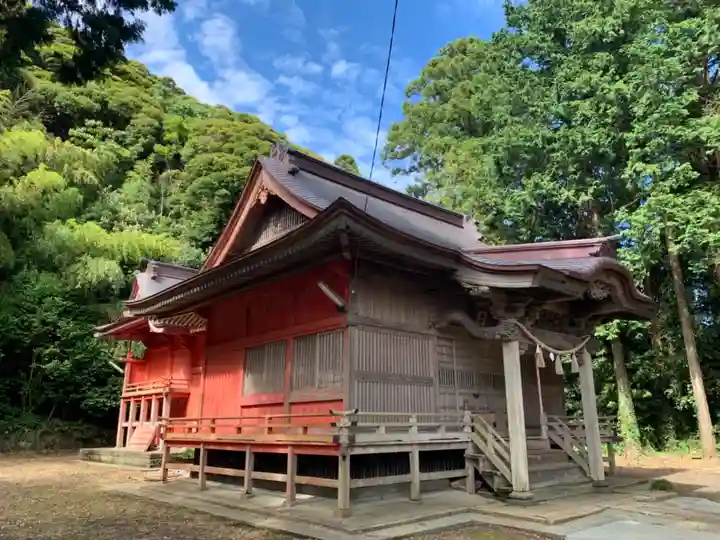 玉前神社の本殿・本堂