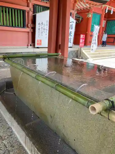 富士山本宮浅間大社の手水舎