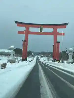出羽神社(出羽三山神社)~三神合祭殿~の鳥居