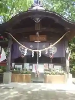 金村別雷神社の本殿