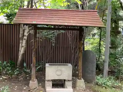 赤坂氷川神社の手水舎