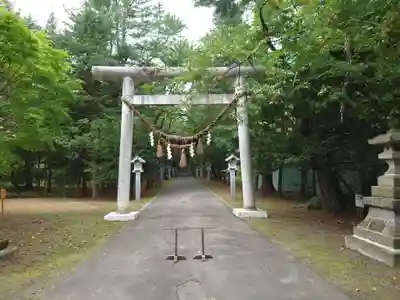音更神社の鳥居