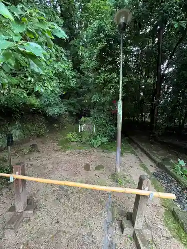 宇治上神社の庭園