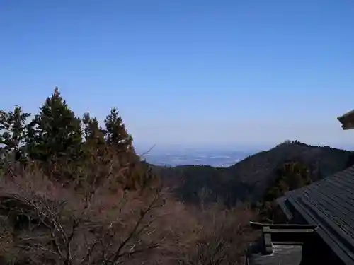 武蔵御嶽神社の景色