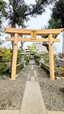 菊田神社の鳥居