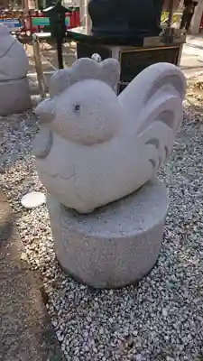 綱敷天満神社の狛犬