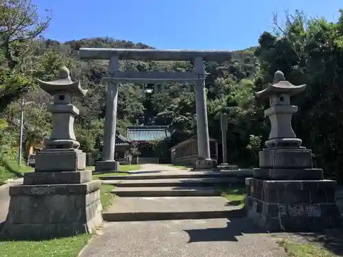 洲崎神社の鳥居