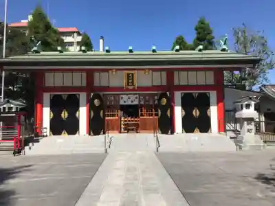 池袋氷川神社の本殿・本堂