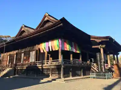 法華経寺の本殿・本堂