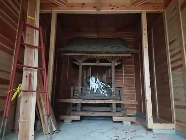 淡洲神社の本殿・本堂