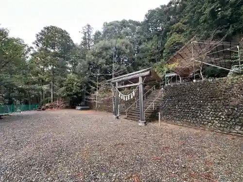 十津川護國神社の鳥居