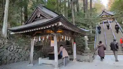 宝登山神社の手水舎