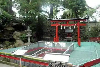 難波大社 生國魂神社の鳥居