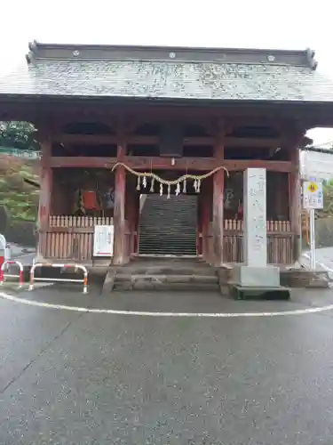 上野国一社八幡八幡宮の山門