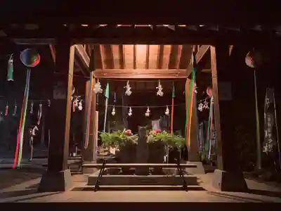 滑川神社 - 仕事と子どもの守り神の手水舎