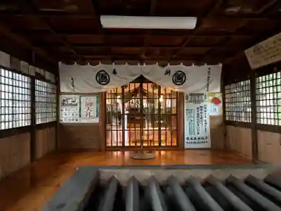 日奈久阿蘇神社の本殿・本堂