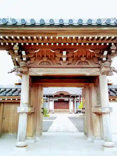 福正寺の山門・神門