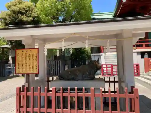 亀戸天神社の狛犬