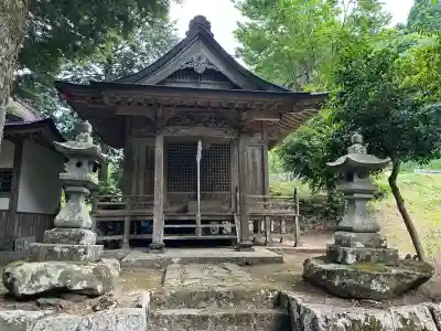 板益神社の本殿・本堂