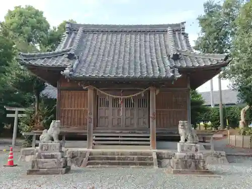 八幡社の本殿・本堂